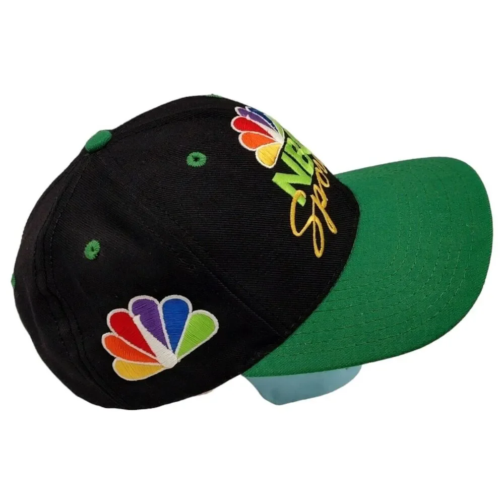 Vintage USA Made NBC Sports Peacock Embroidered Sports Specialties Snapback Hat